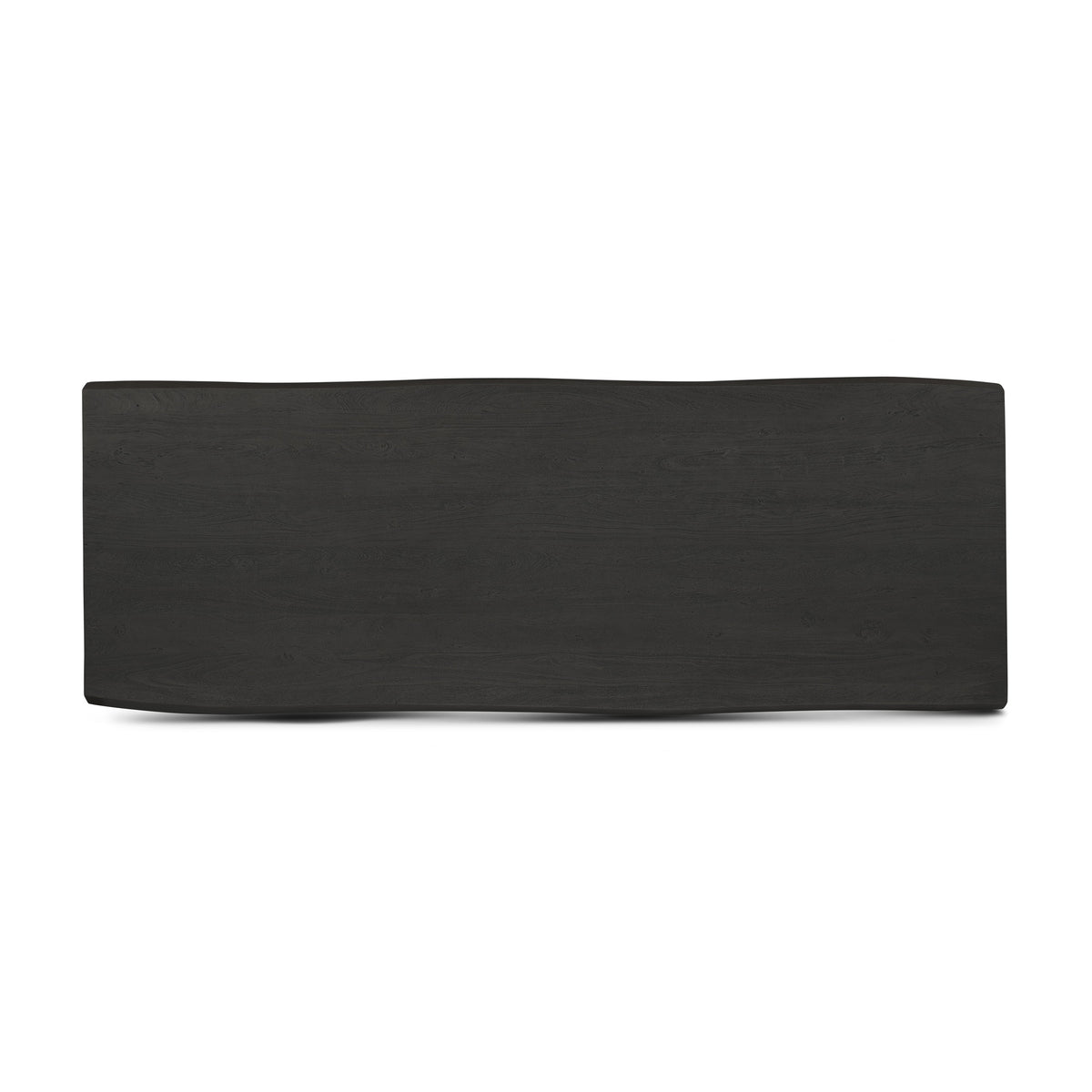 Brooks Dining Table X Base 40" x 116" Ebonized Top - Pewter Base by Urbia - detail 4