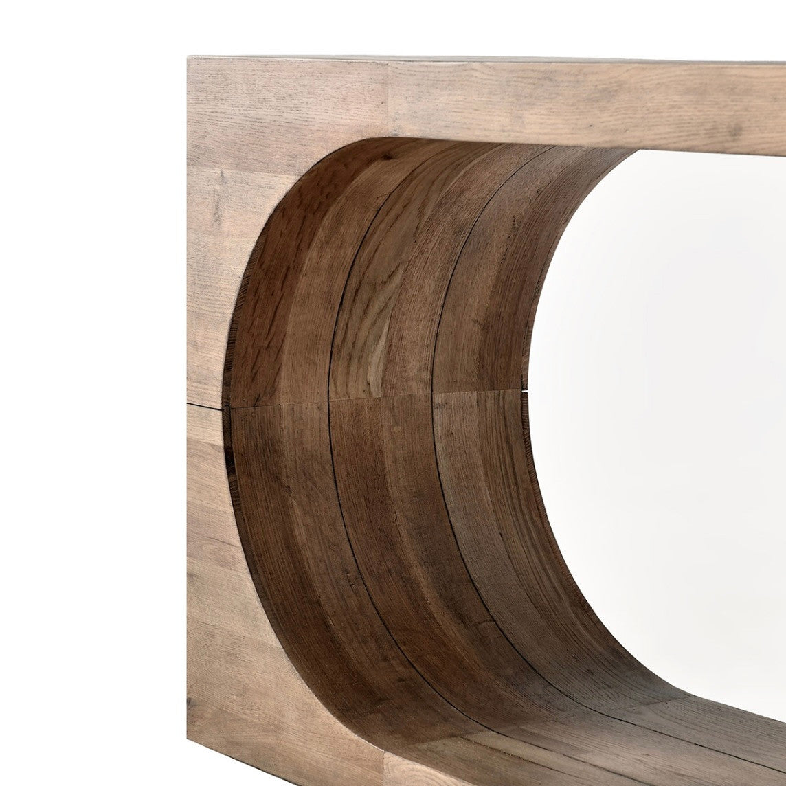 Danica 72" Reclaimed Wood and Iron Console Table