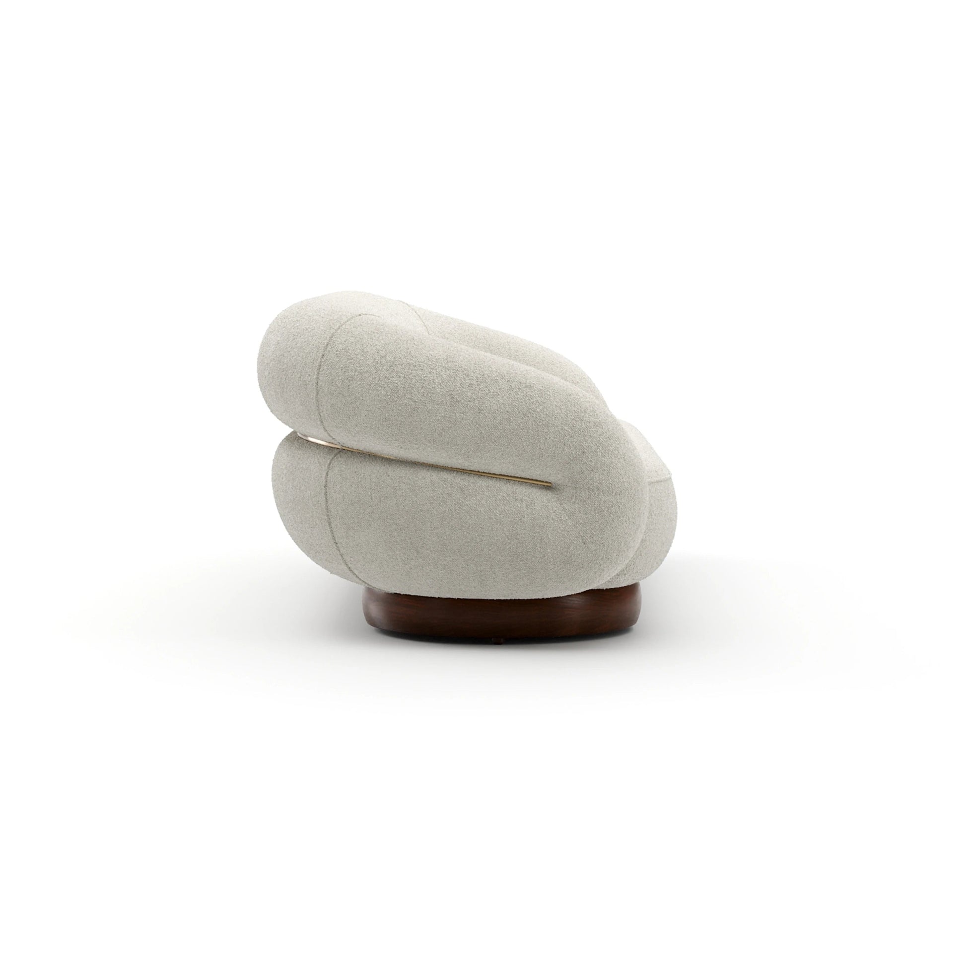 Smoosh Sofa Champagne Gold 84" by Caracole - view 5