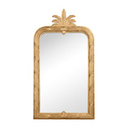 Gilded Pineapple Crest Mirror by Sarreid Ltd