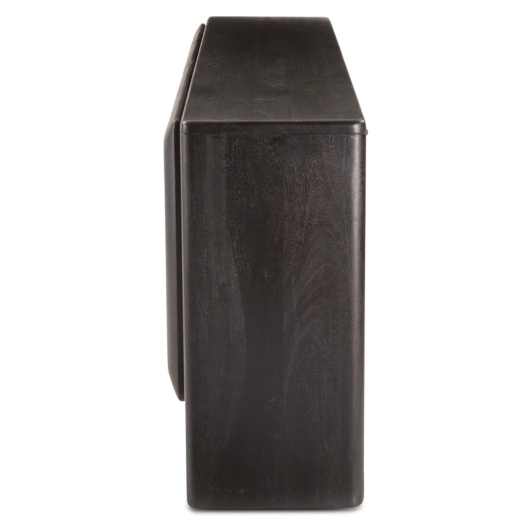 Helsinki 75" Mango Wood Sideboard Black