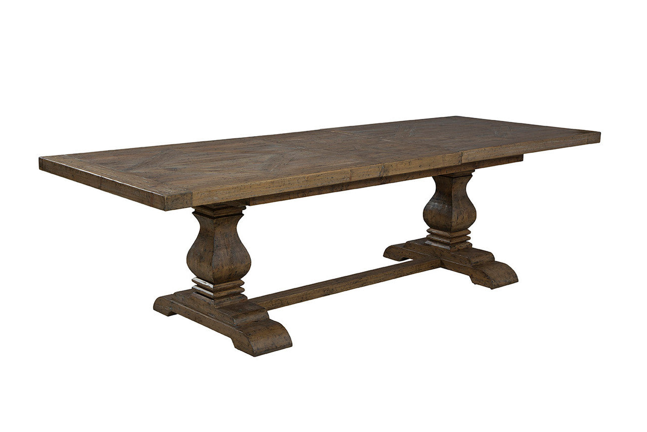 Sandbridge Reclaimed Wood Extension Dining Table - 87'-106"