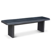 Brooks - Bench - 102" - Ebonized Frame