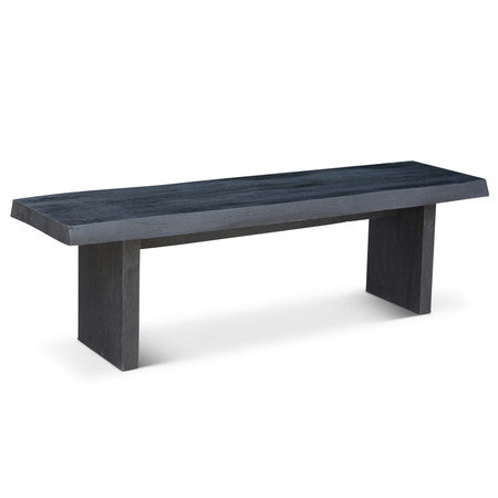 Brooks Bench 102" - Ebonized Frame