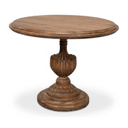 Renaissance Pedestal Dining Table,40"Top by Sarreid Ltd