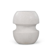 Cyrus Indoor/Outdoor Concrete End Table Ivory Terrazzo by Urbia - product view