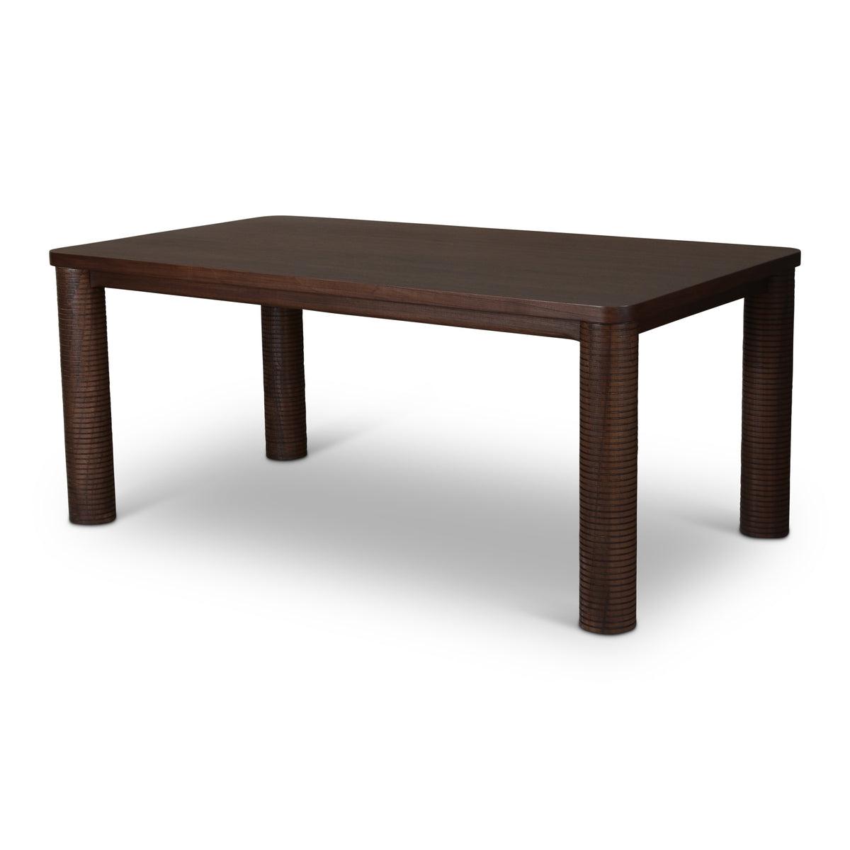 Luna Rectangle Dining Table Coffee by Urbia - detail 2