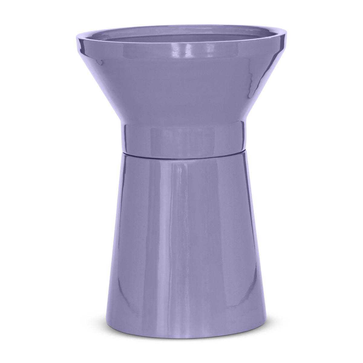 Sabine Enamel End Table Lavender Purple by Urbia - detail 2