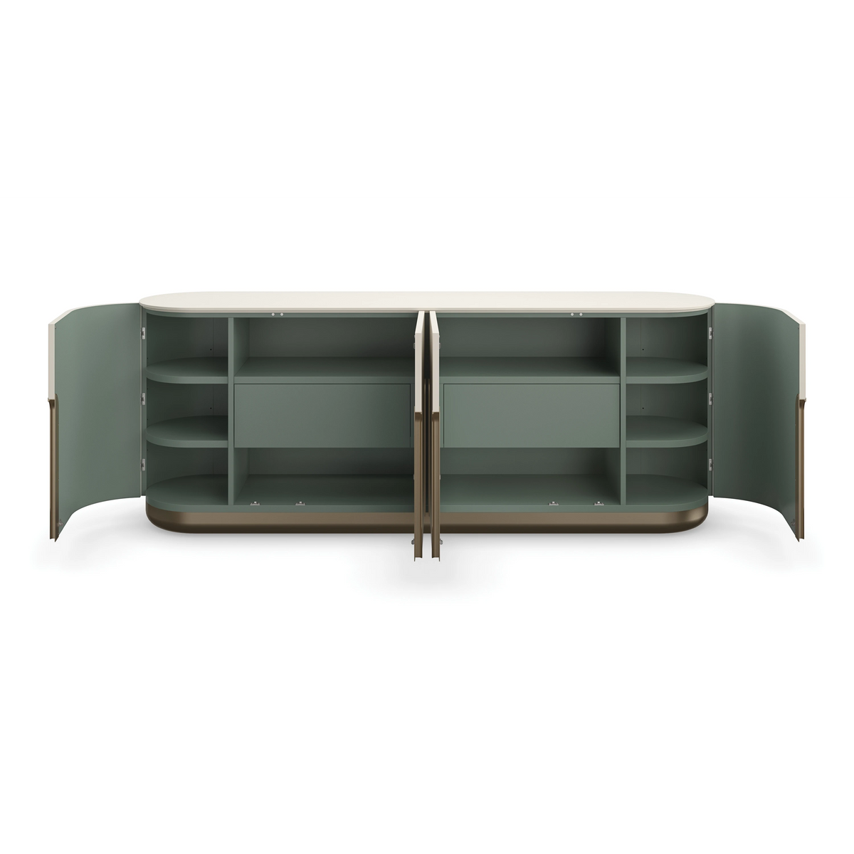 Tangier Burnished Adobe Sideboard 84" by Caracole - view 8
