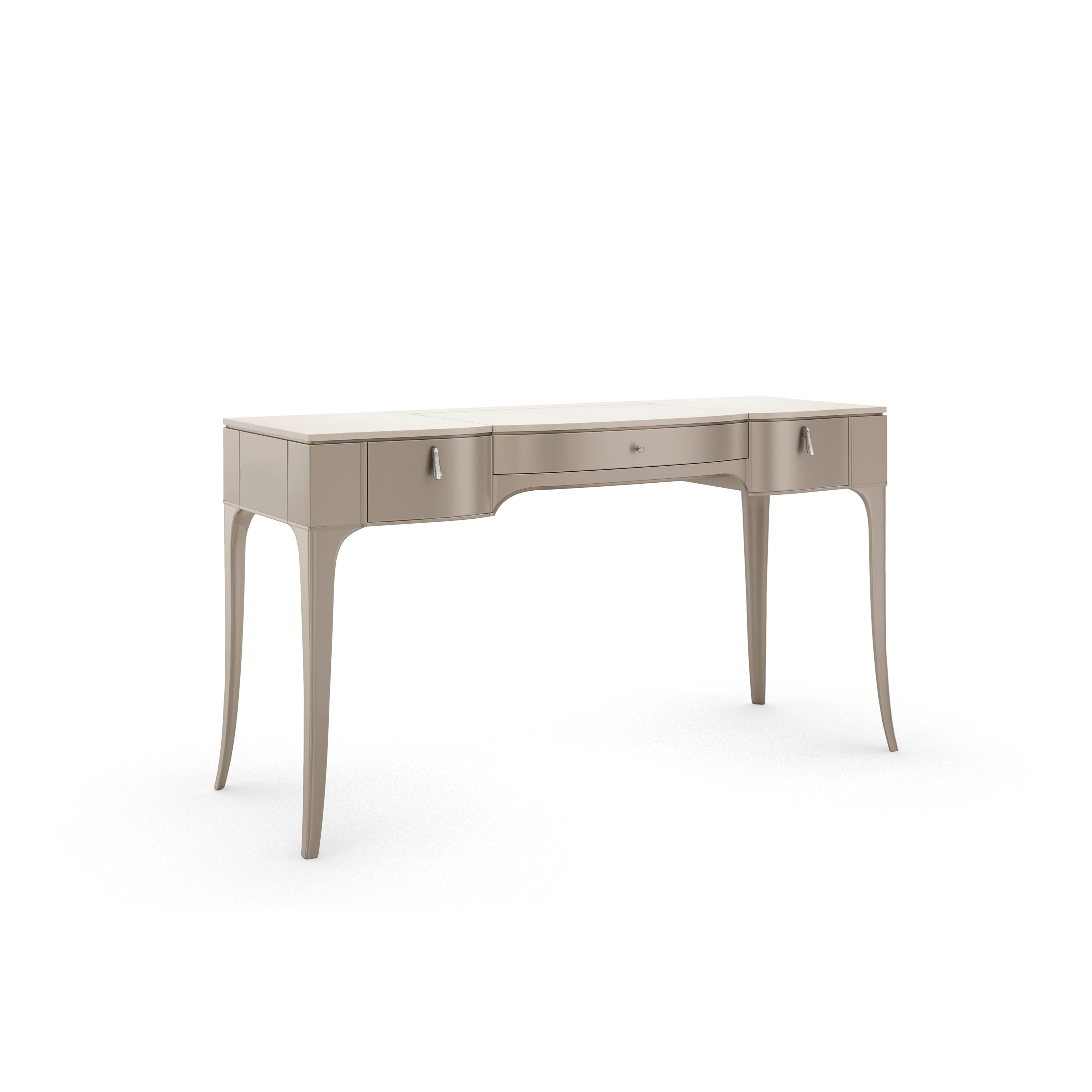 Kiss N Makeup Beauty Desk 55.25" by Caracole - view 2