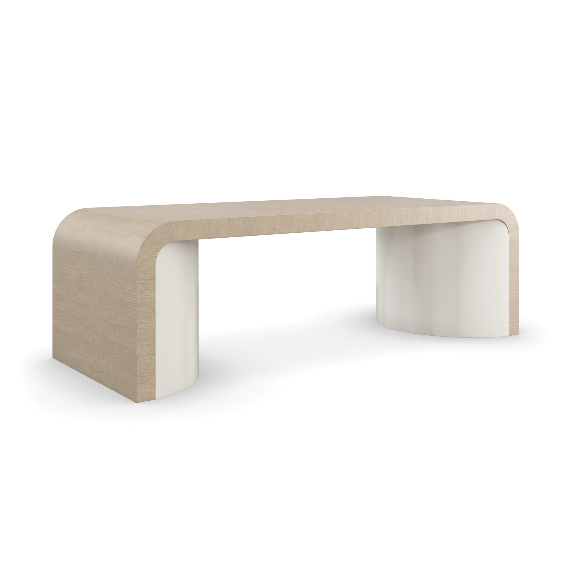 Movement Cocktail Table Sun Drenched Oak 54" by Caracole - view 4