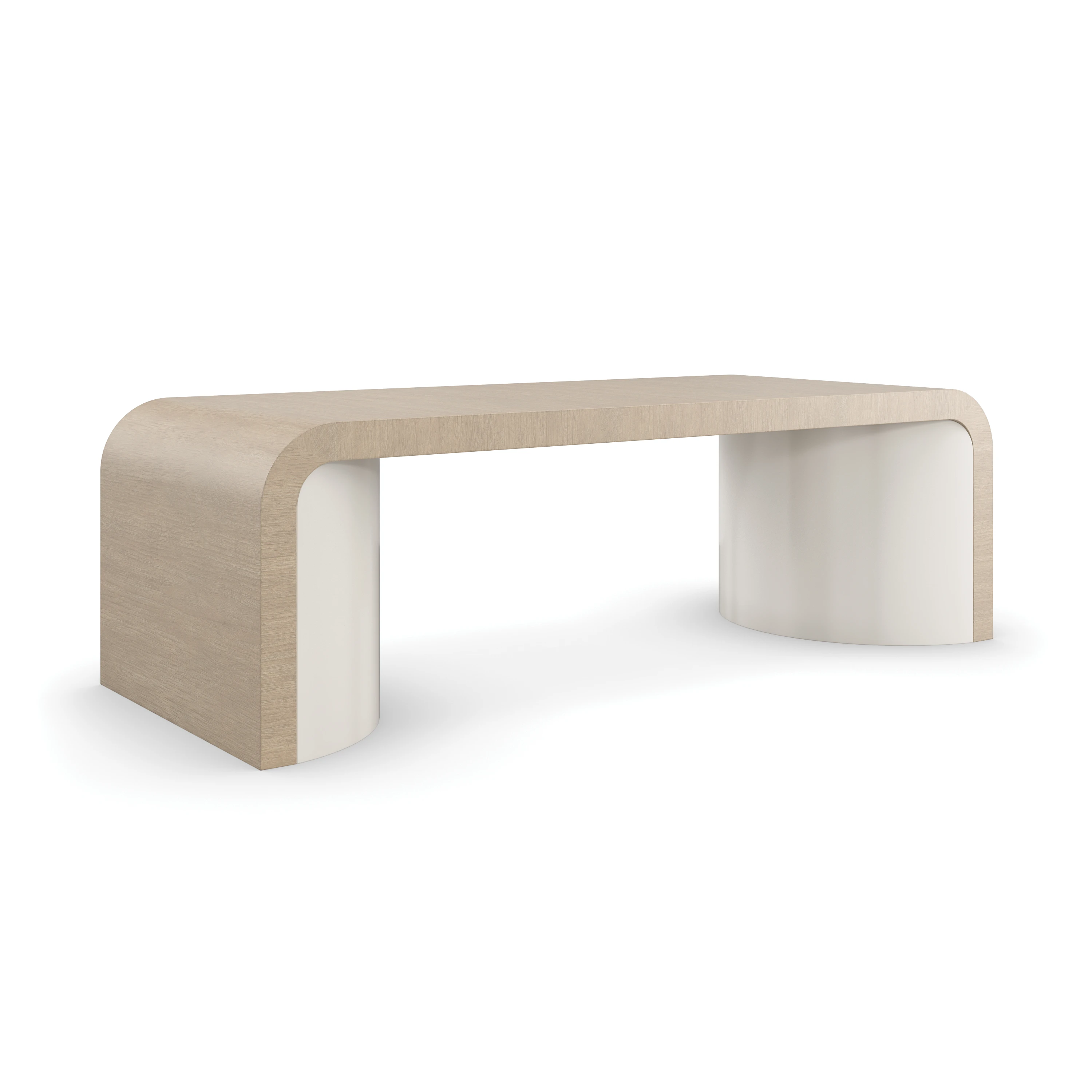 Movement Cocktail Table Sun Drenched Oak 54" by Caracole - view 4