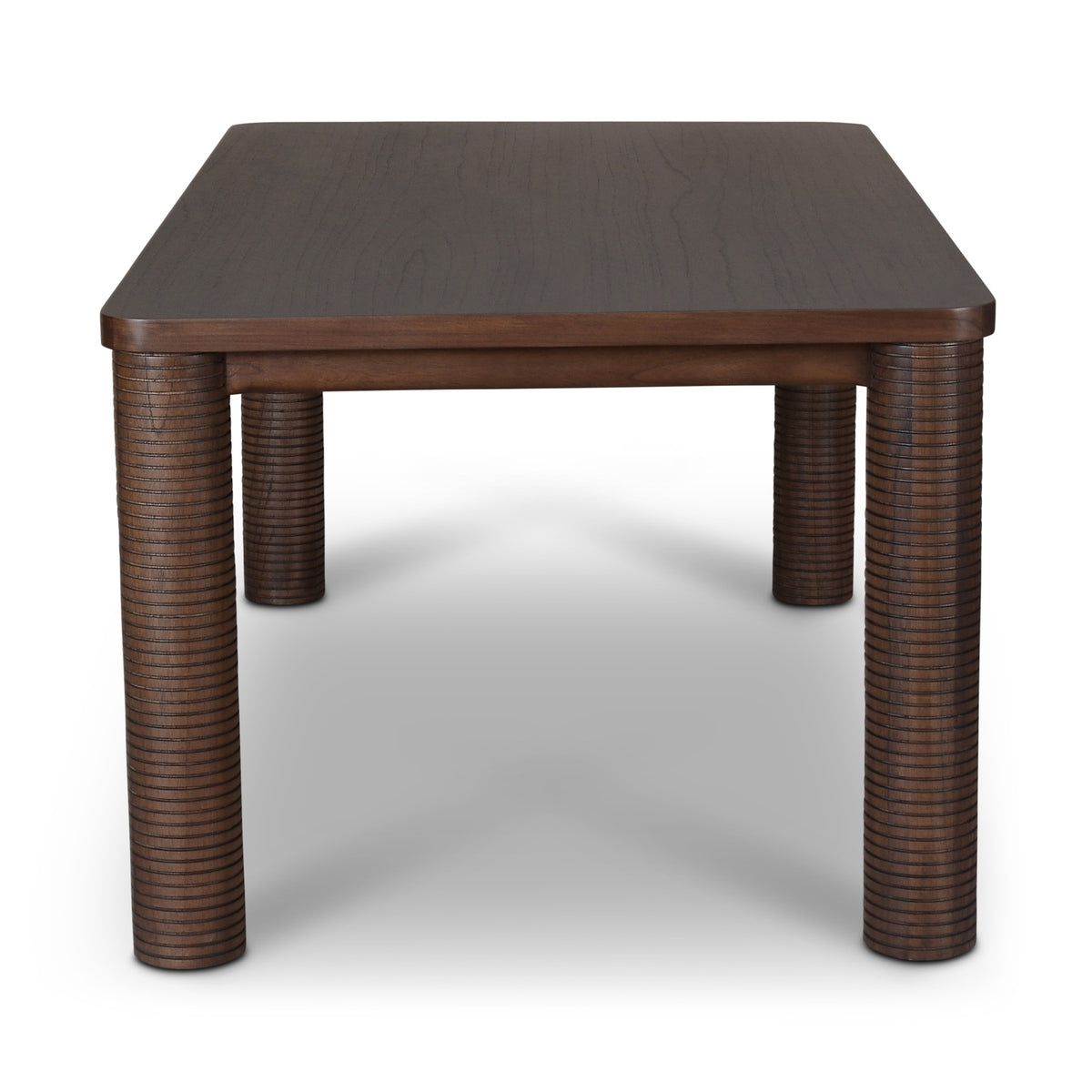Luna Rectangle Dining Table Coffee by Urbia - detail 3