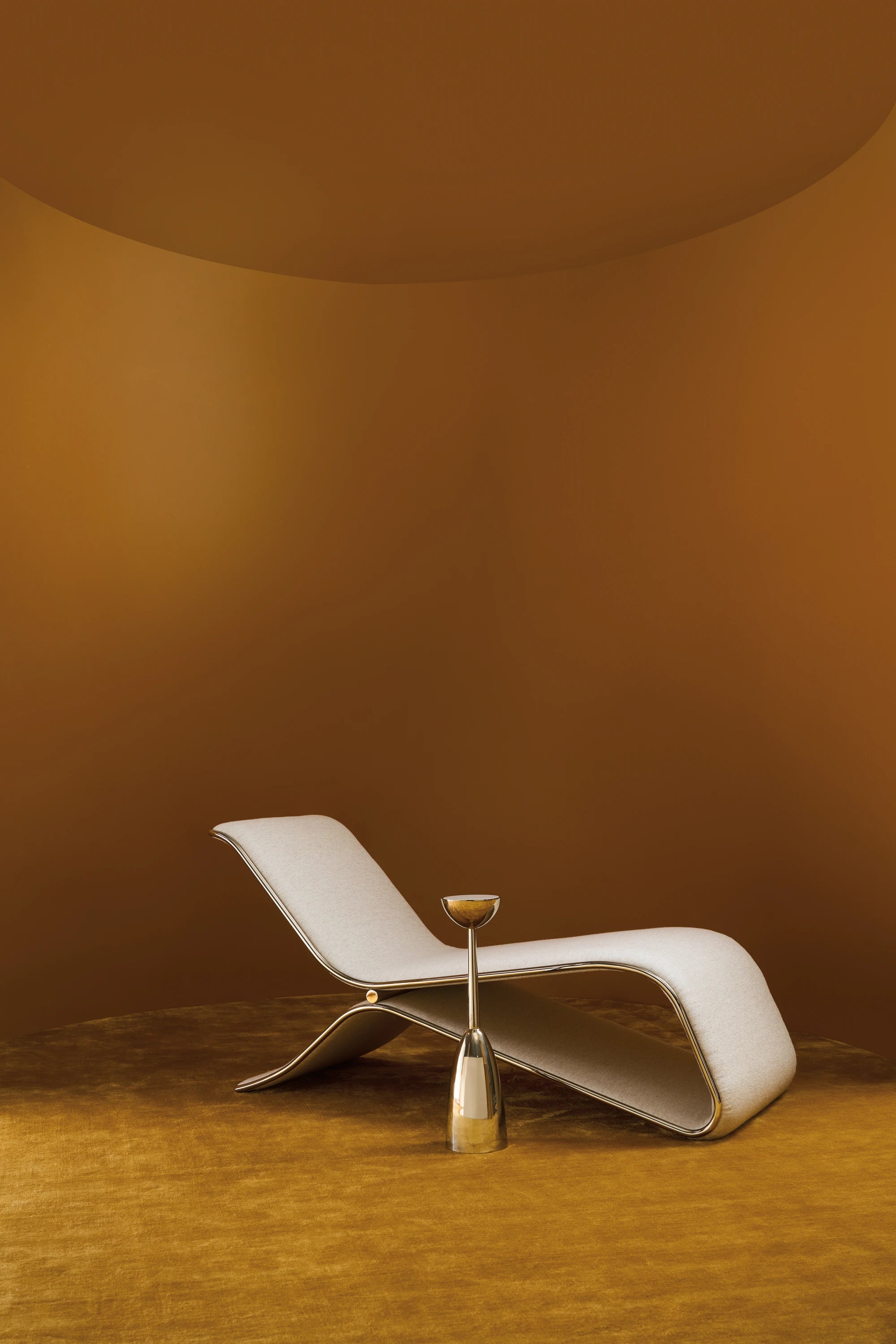 Gamma Whisper of Gold End Table 6" by Caracole - view 2