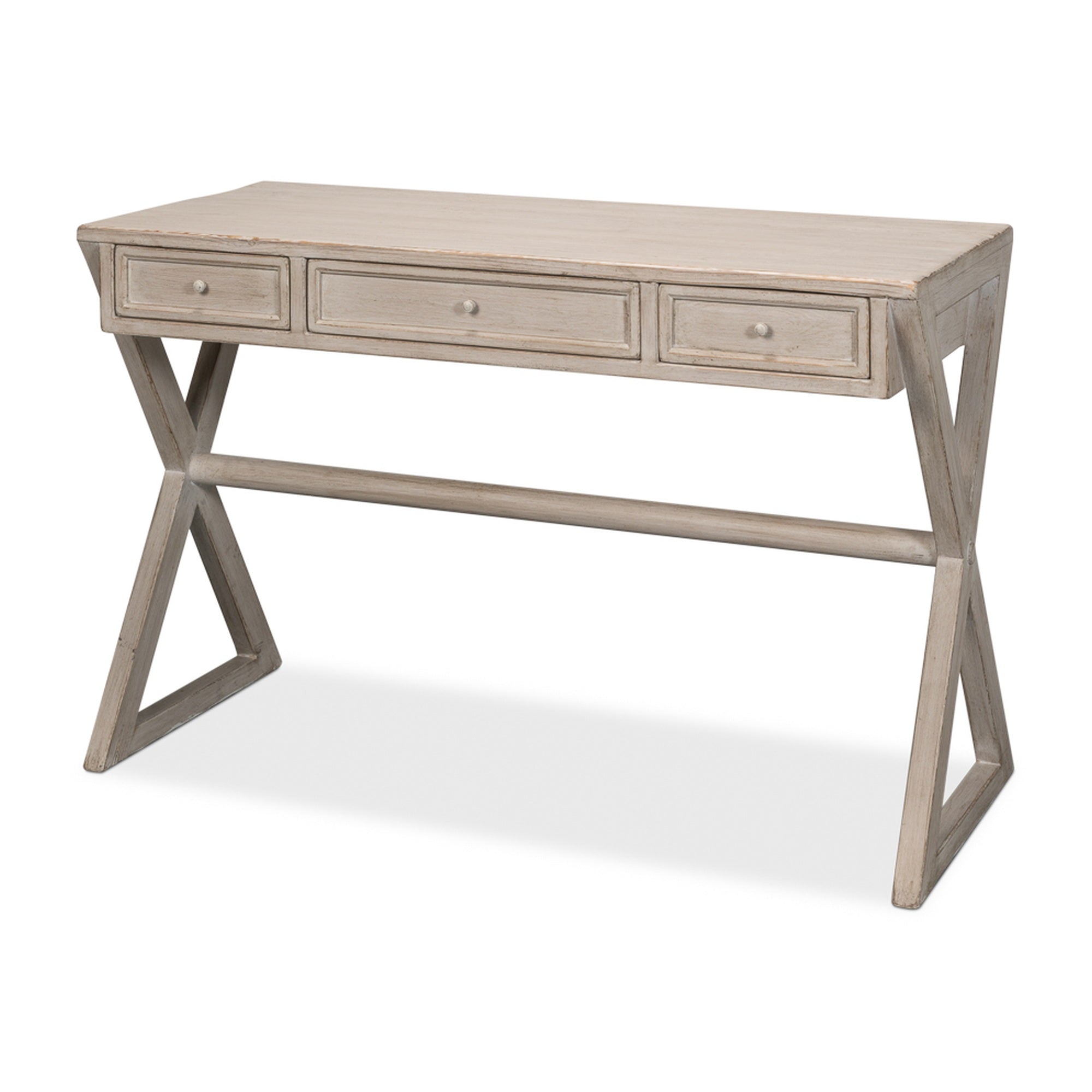 Kitchen Desk, Stone Grey by Sarreid Ltd