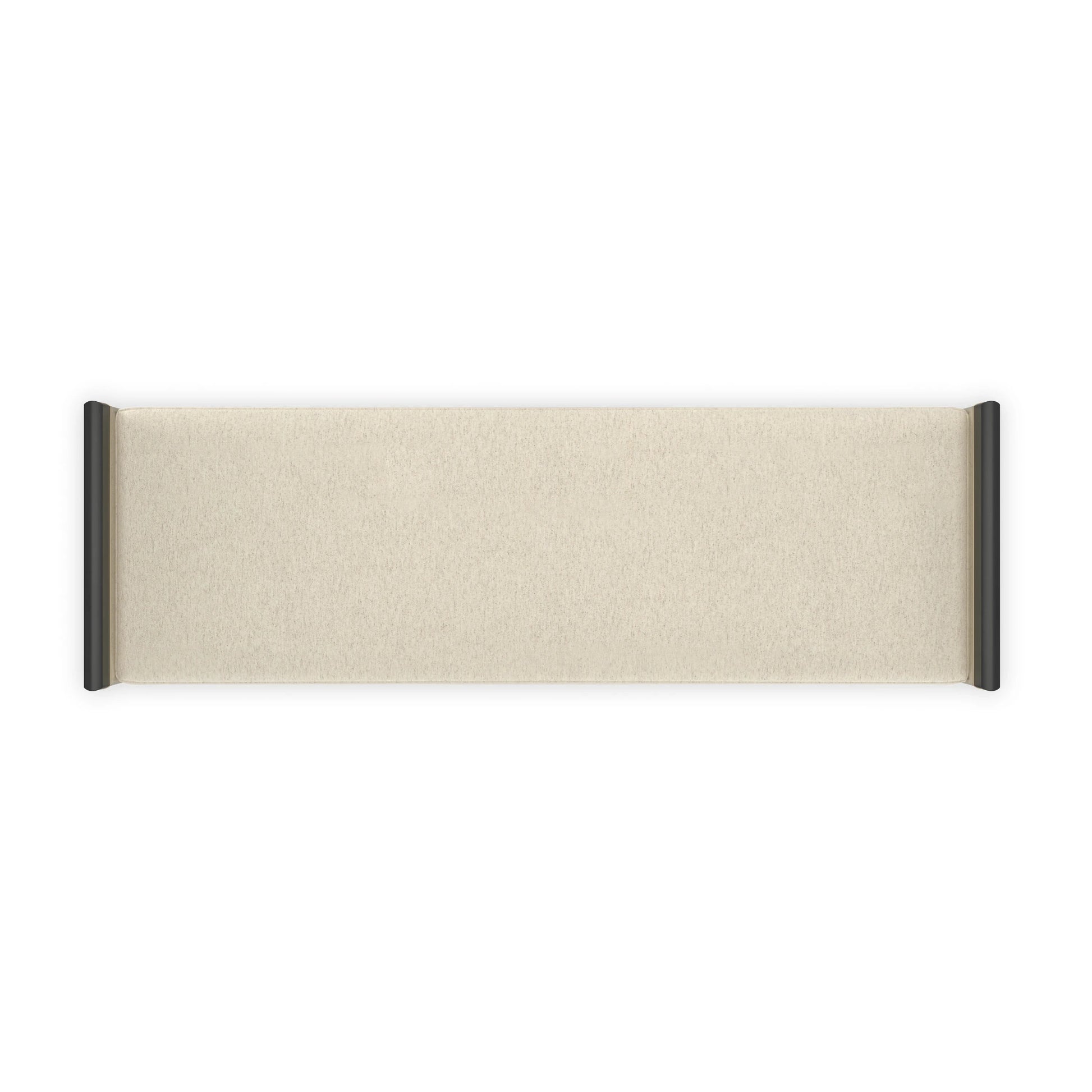 Crete Brushed Gold Paint Bench 60" by Caracole - view 4