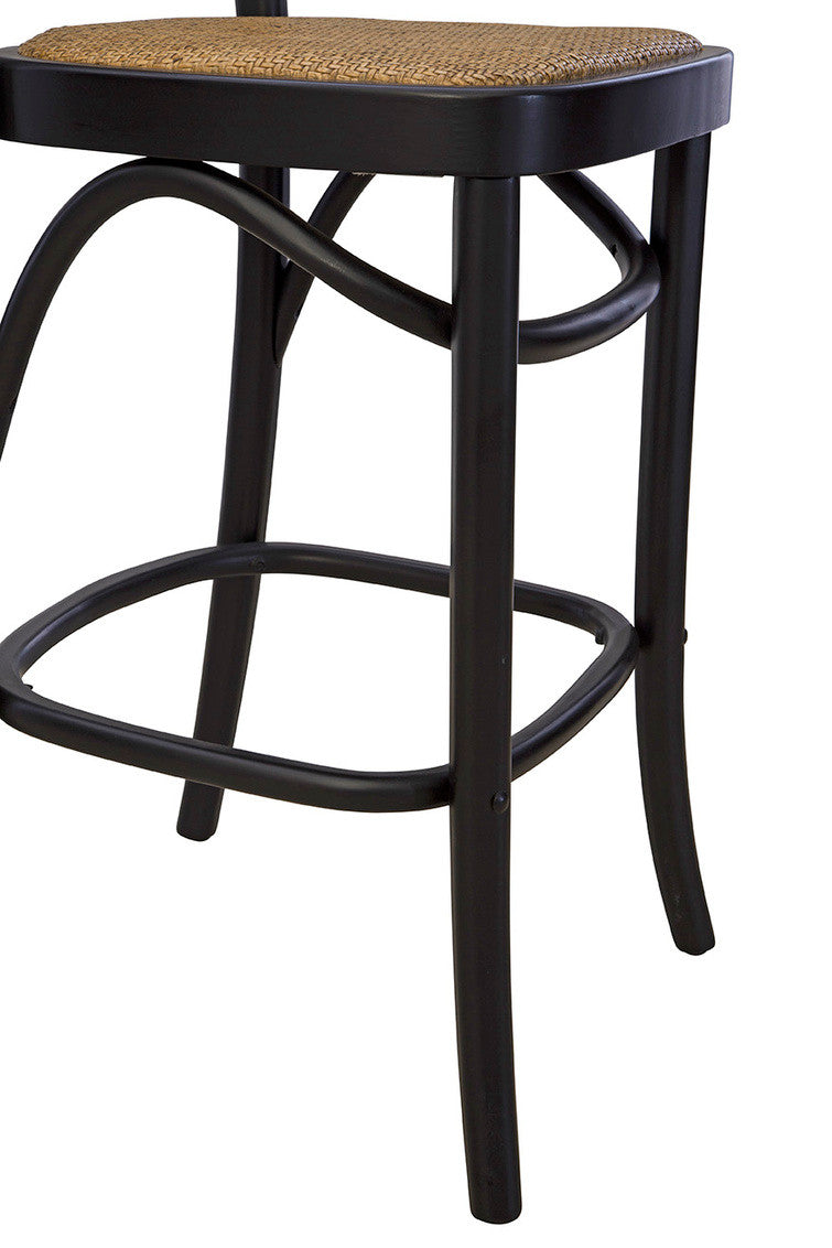 Black Cleveland Counter Stool - 17'