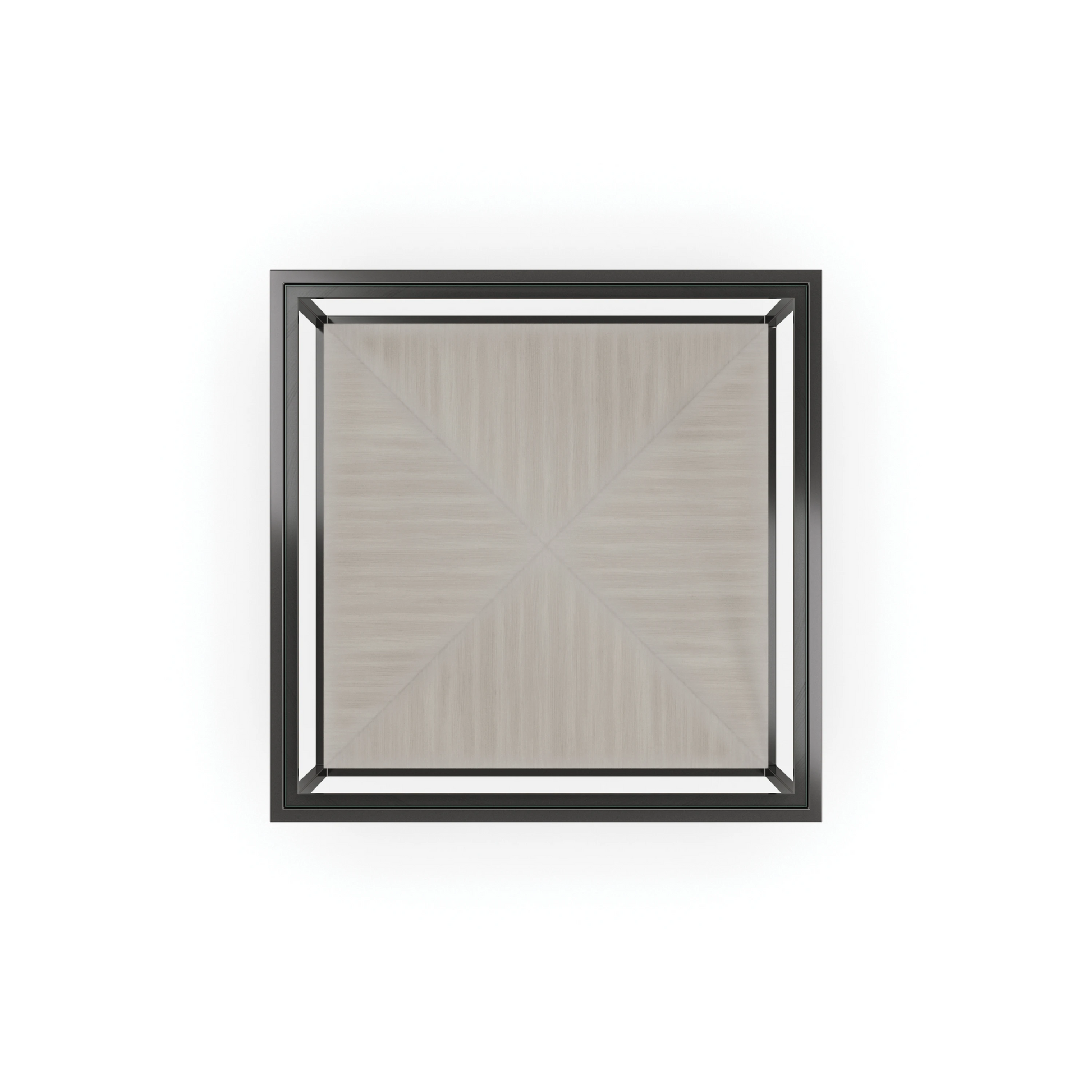Open Air Almost Black Coffee Table 20" by Caracole - view 7
