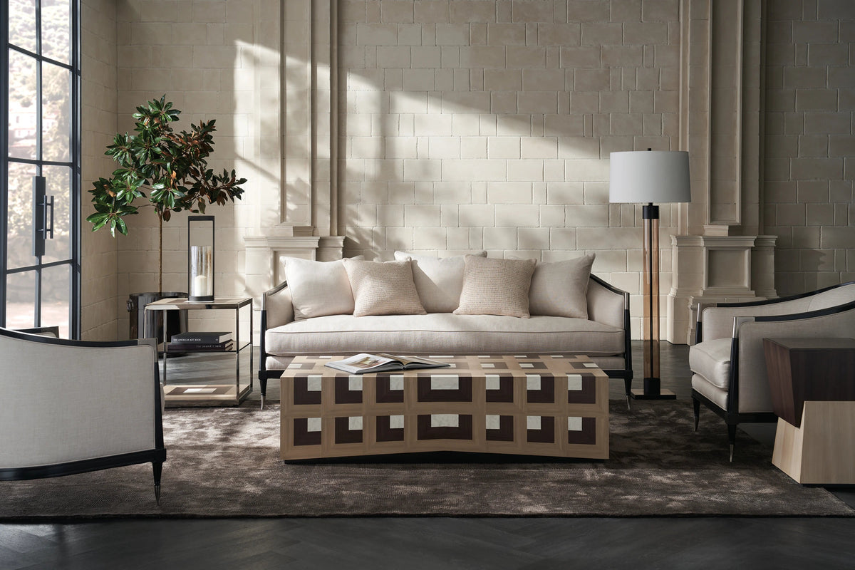 Illusion Almost Black Coffee Table 60" by Caracole - view 2