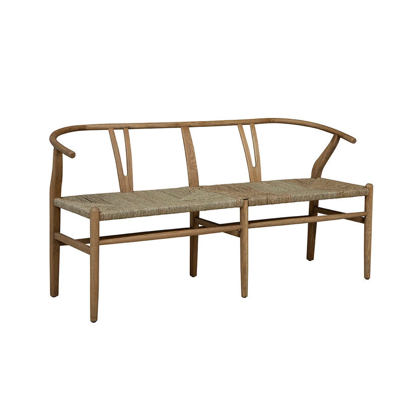 Natural Bentwood Settee by Furniture Classics at ZIN Home