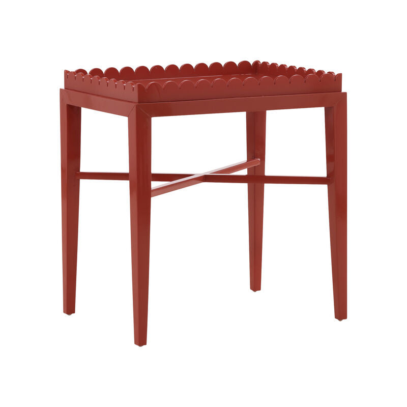 Persimmon Stephanie End Table by Furniture Classics at ZIN Home
