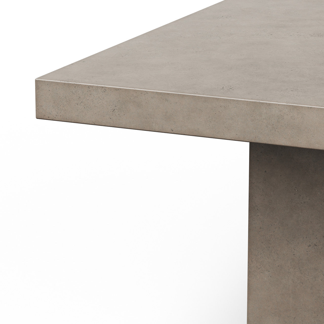Mixx - Una 59" Square Dining Table - Dark Grey
