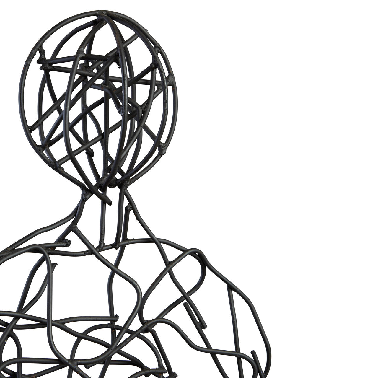 Naturals - Mister Metal Sculpture - Black