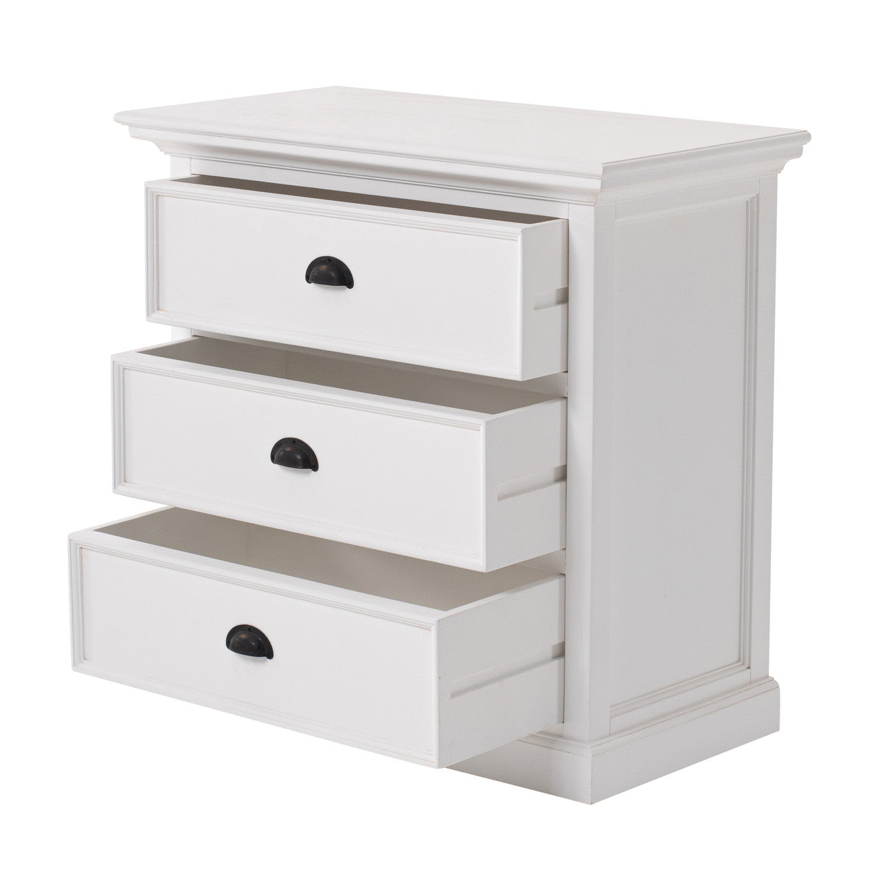 French Country Farmhouse Bedside Drawer Unit 32"