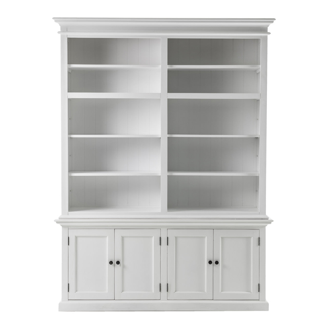 French Coastal Double-Bay Hutch Unit 65"