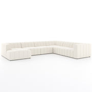 Langham Fayette Cloud Channeled 6-Piece Sectional Laf