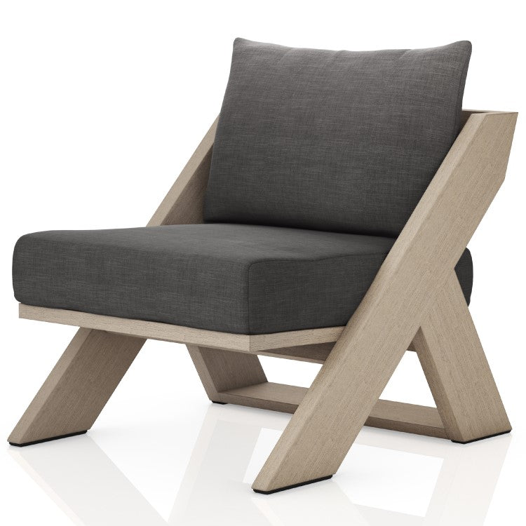 Hagen Brown Teak Outdoor Chair