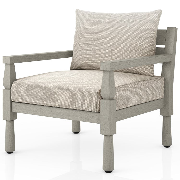 Waller Grey Teak Outdoor Chair