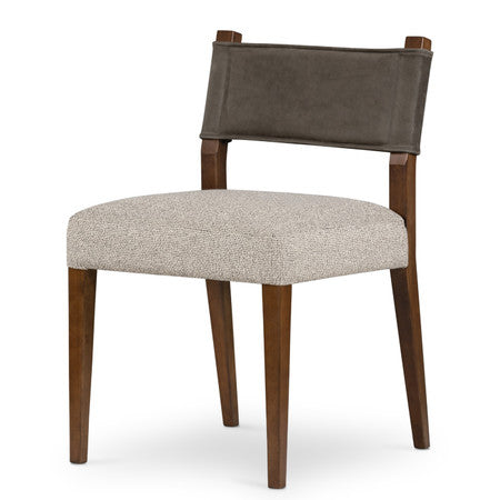 Ferris Nubuck Charcoal Dining Chair