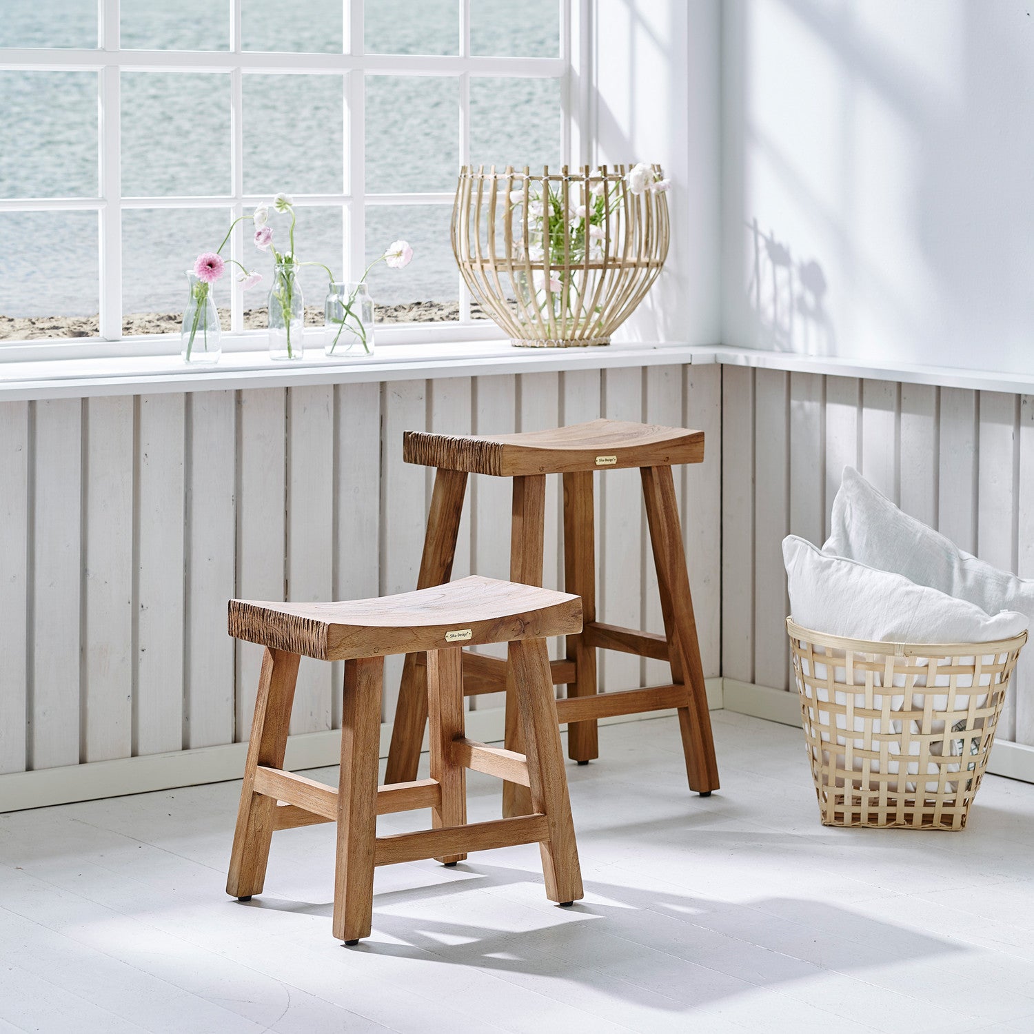 Charles Teak Stool by Sika Design - view 5