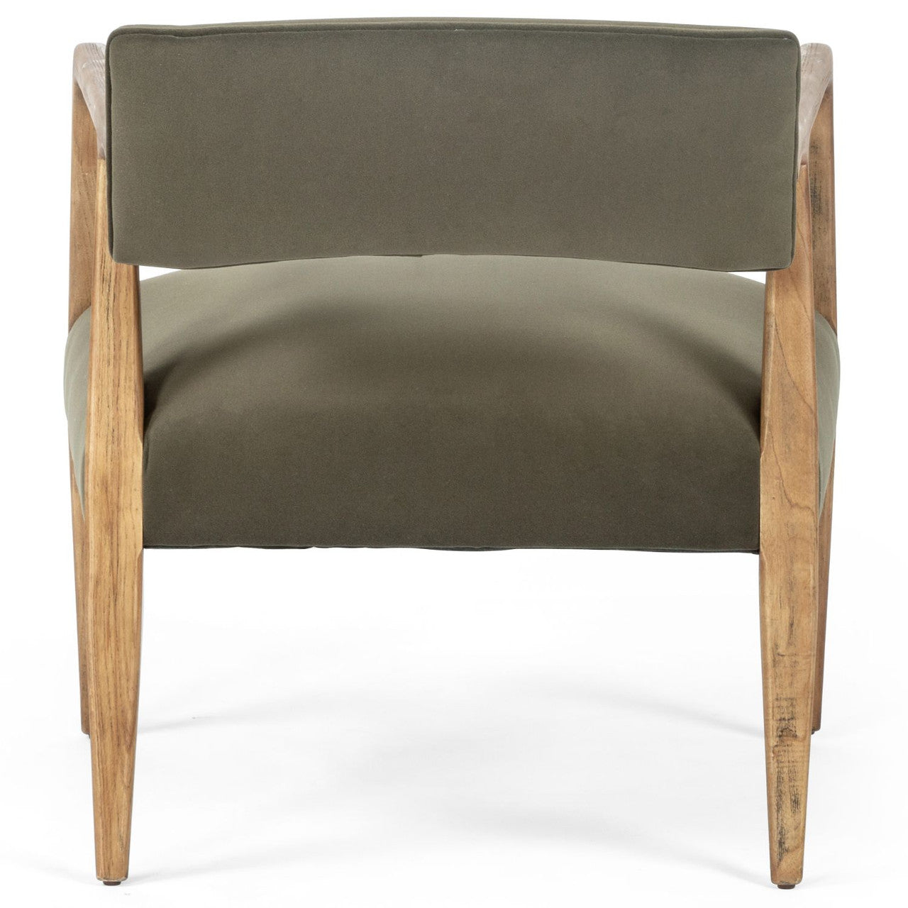 Tyler Modern Velvet Loden Armchair