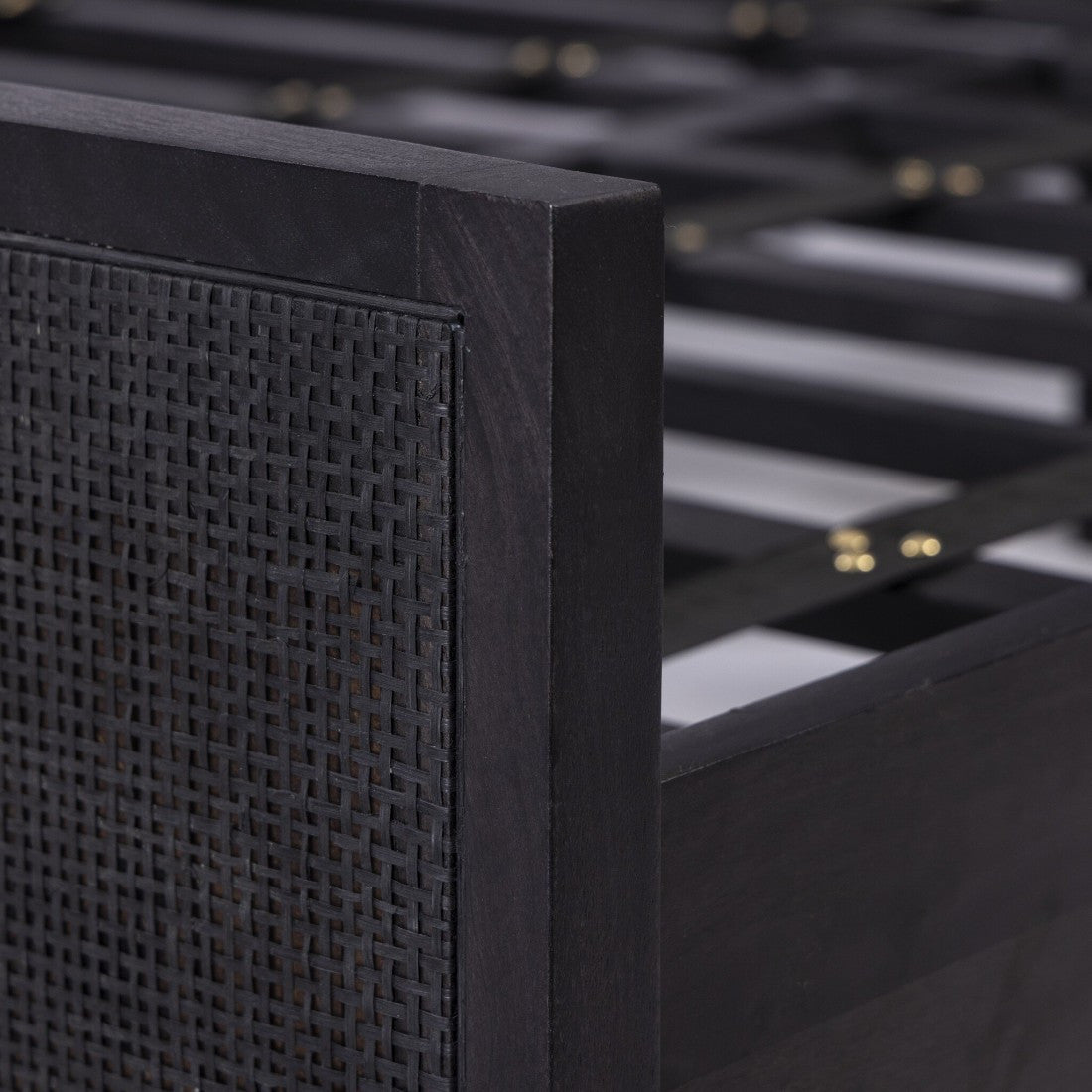 Sydney Black Wash Queen Bed