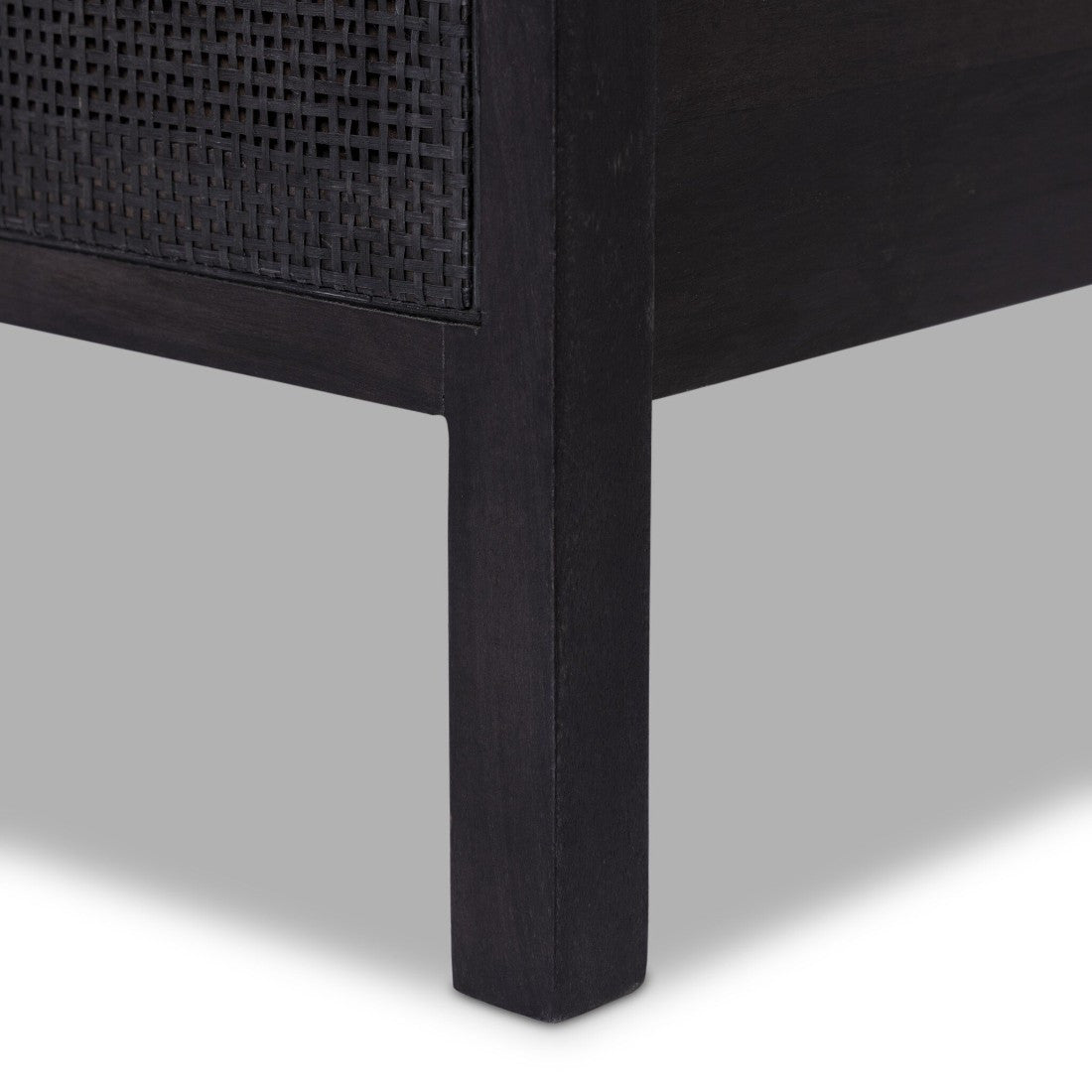 Sydney Black Wash Queen Bed