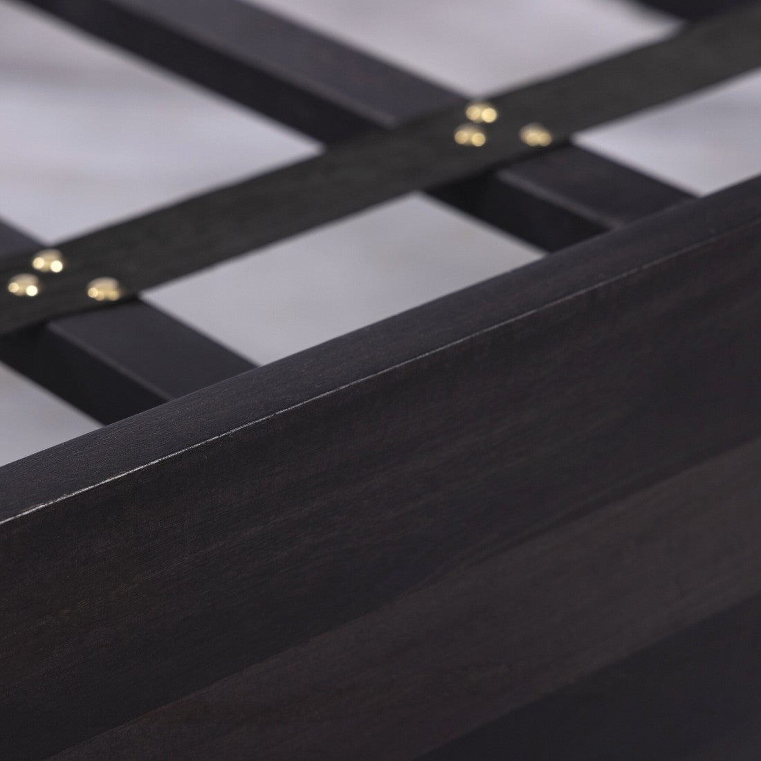 Sydney Black Wash Queen Bed