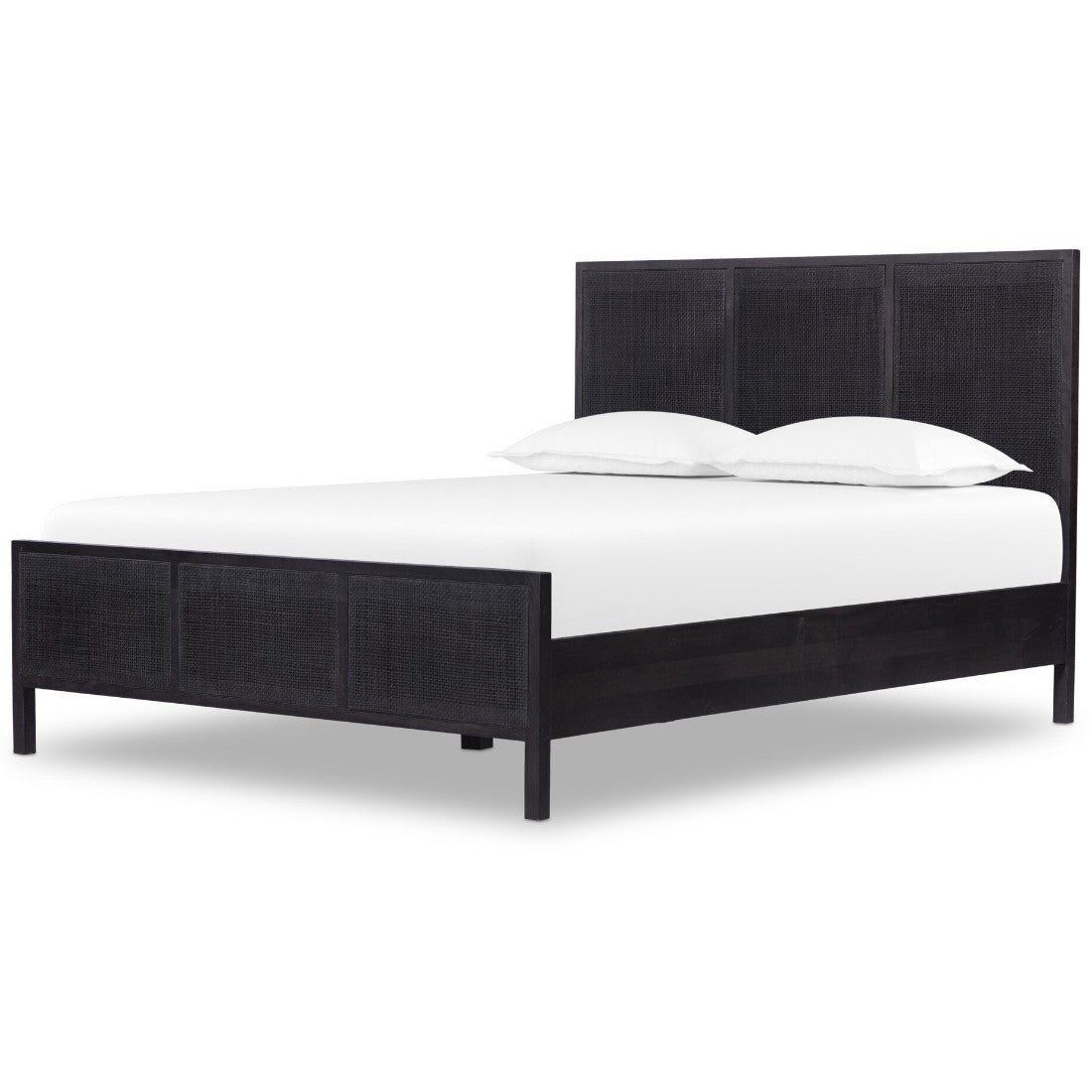 Sydney Black Wash Queen Bed