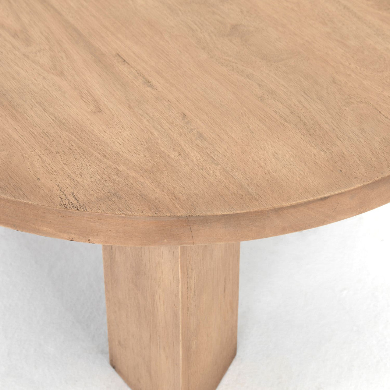 Mesa Light Brushed Round Coffee Table
