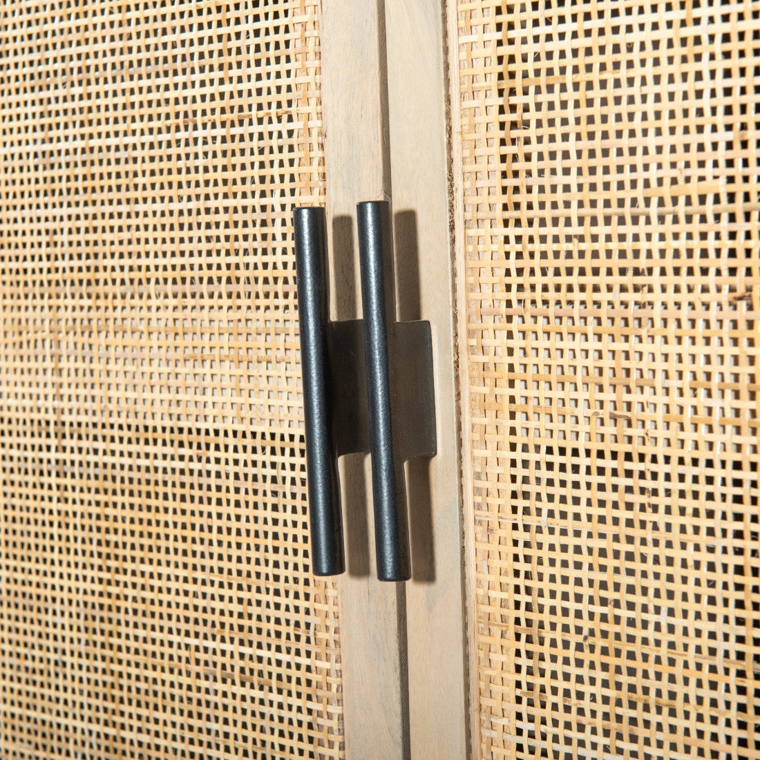 Caprice Woven Cane 4 Door Sideboard 72"