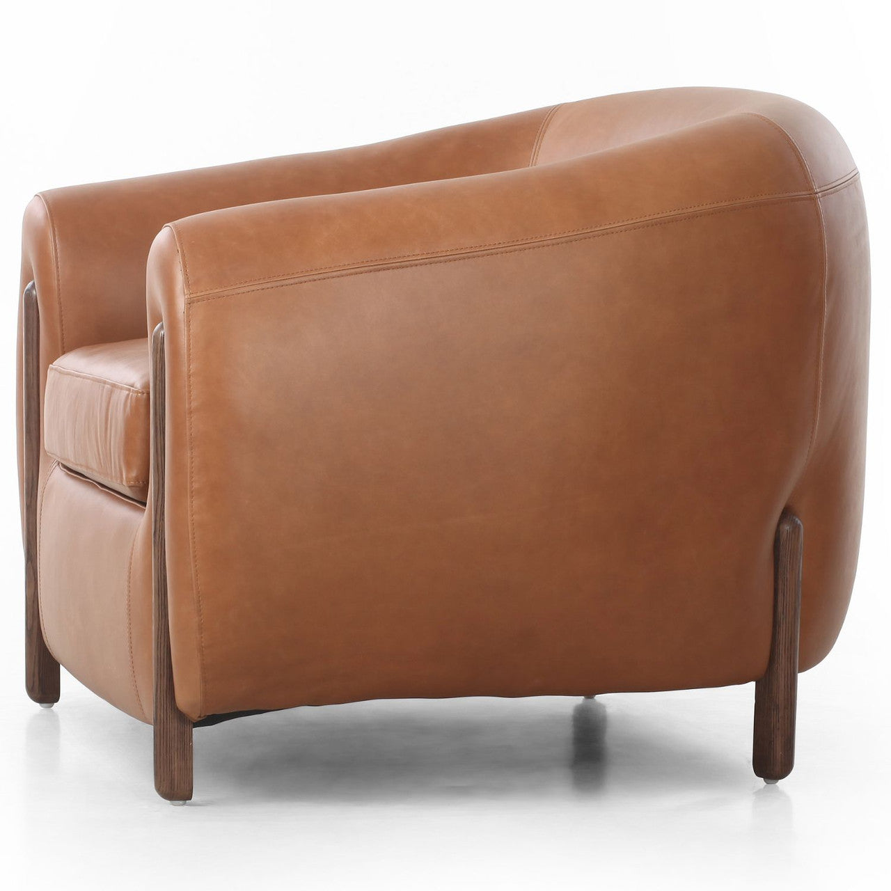 Lyla Valencia Camel Leather Chair