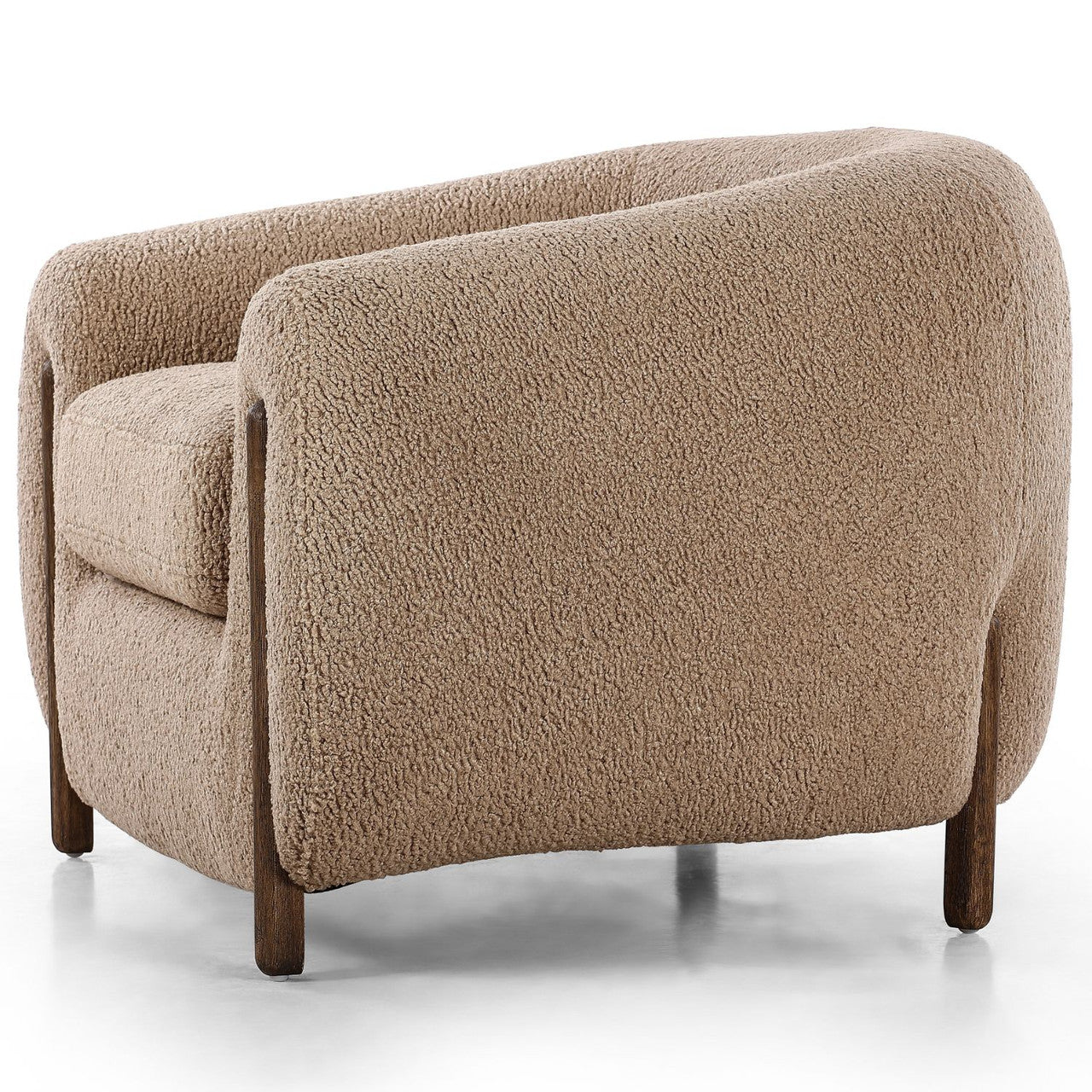 Lyla Sheepskin Camel Chair