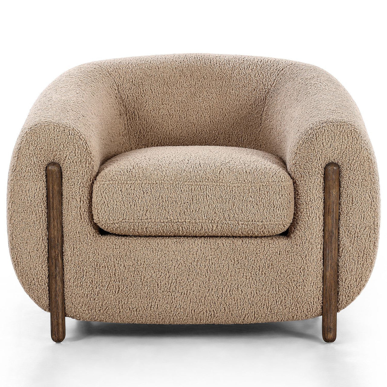 Lyla Sheepskin Camel Chair