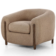 Lyla Sheepskin Camel Chair