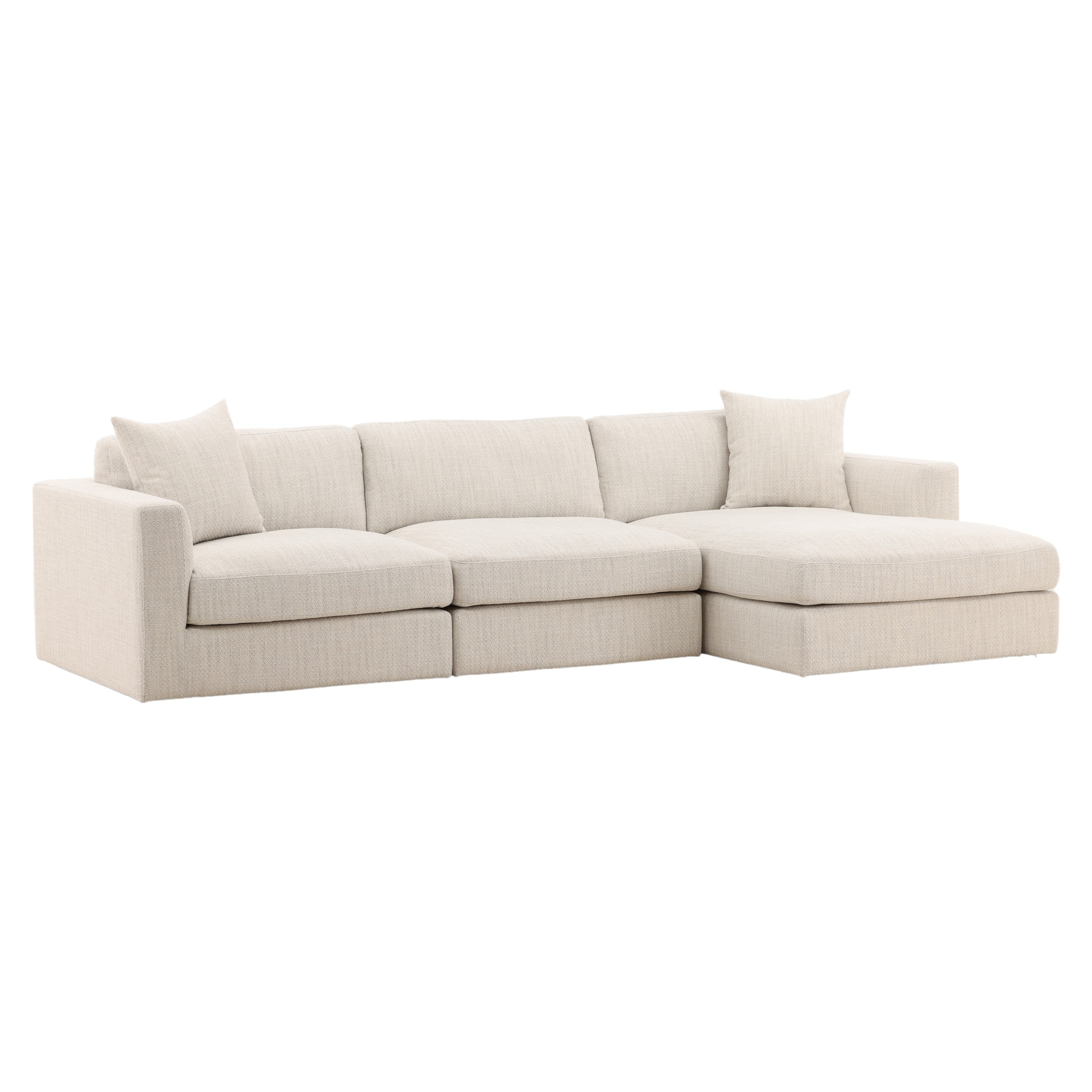 Erica Chaise Sectional 117"