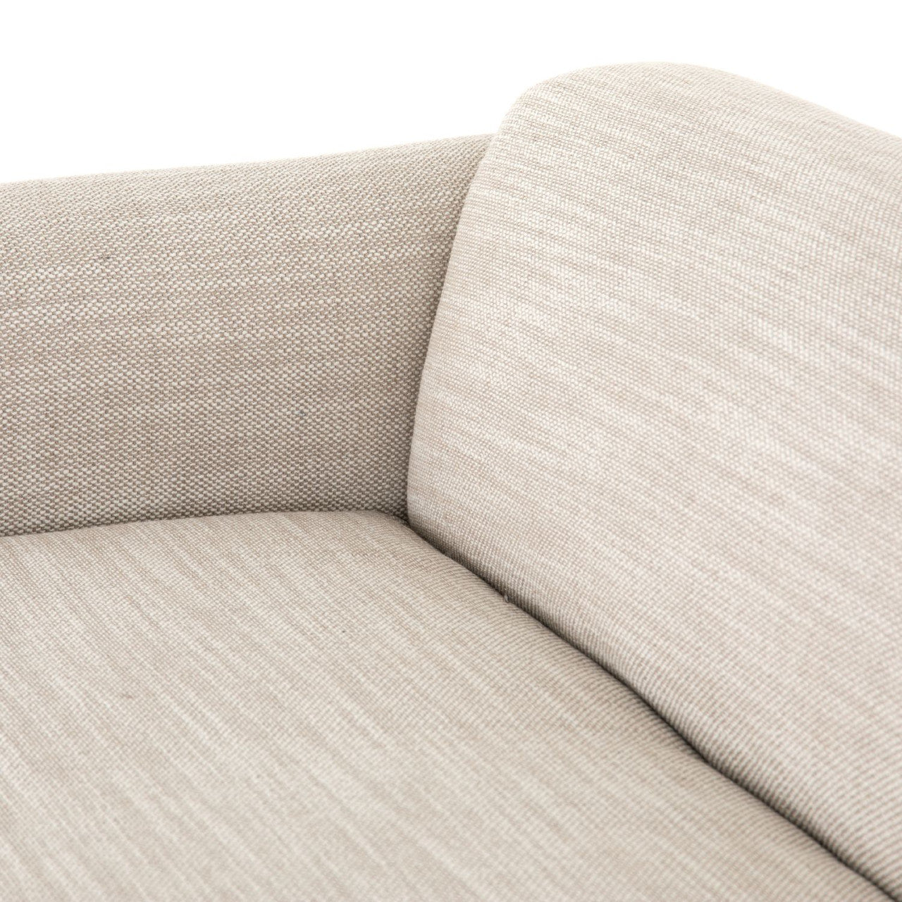 Ella Gable Taupe Sofa 91"