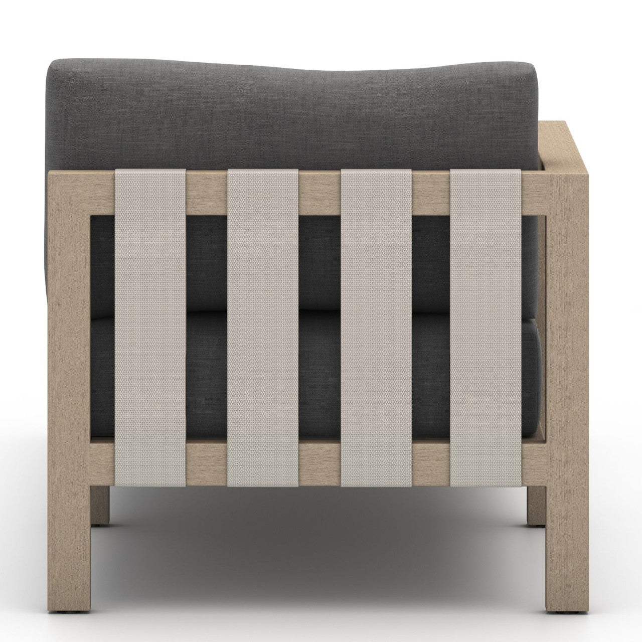 Sonoma Washed Brown Outdoor Sectional Left Chaise Piece