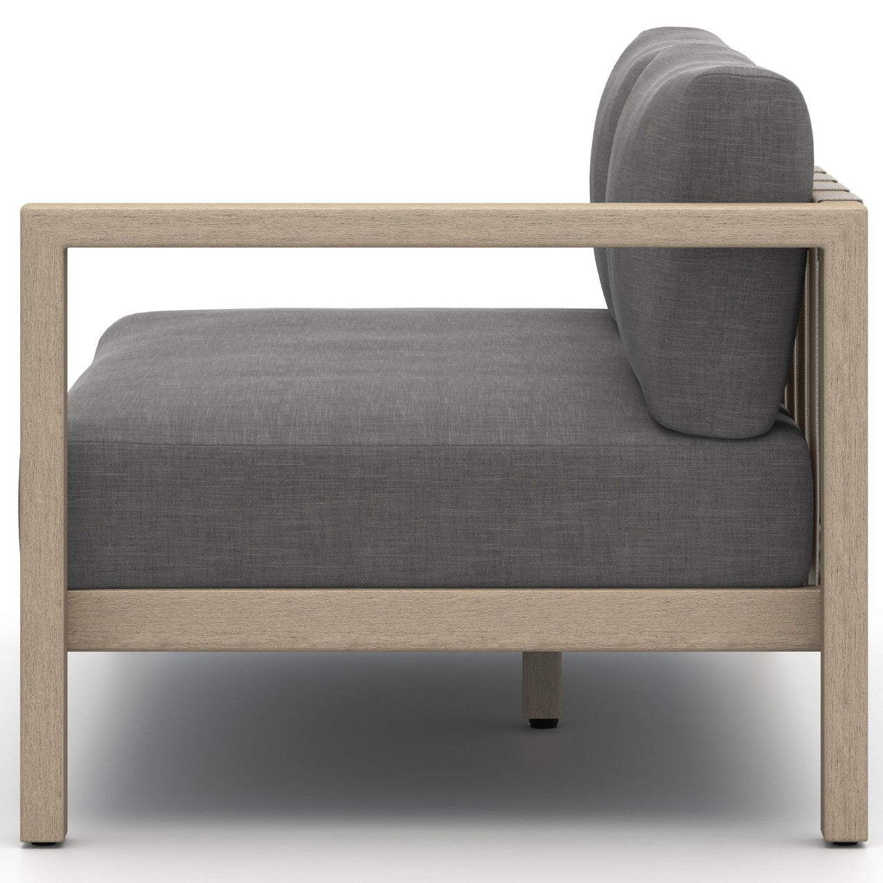 Sonoma Washed Brown Outdoor Sectional Raf Sofa Piece