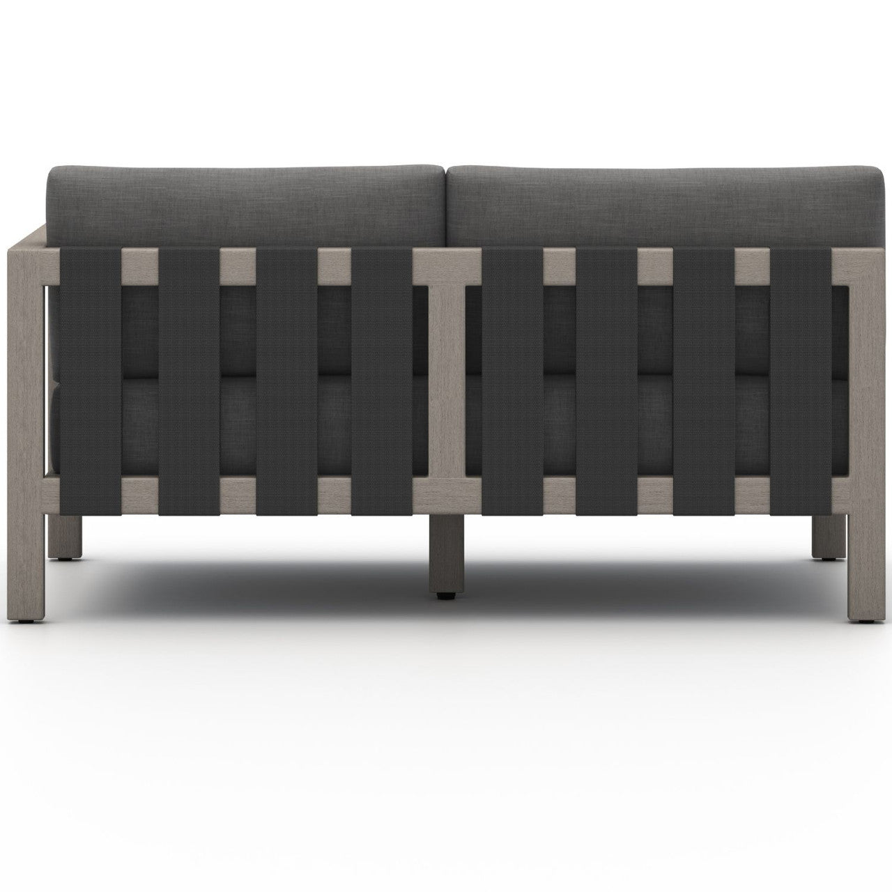 Sonoma Weathered Grey Outdoor Sectional Raf Sofa Piece